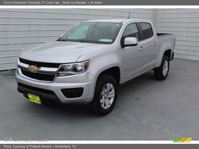 Silver Ice Metallic / Jet Black 2019 Chevrolet Colorado LT Crew Cab