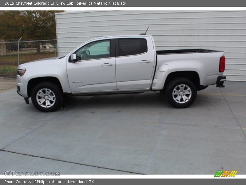 Silver Ice Metallic / Jet Black 2019 Chevrolet Colorado LT Crew Cab