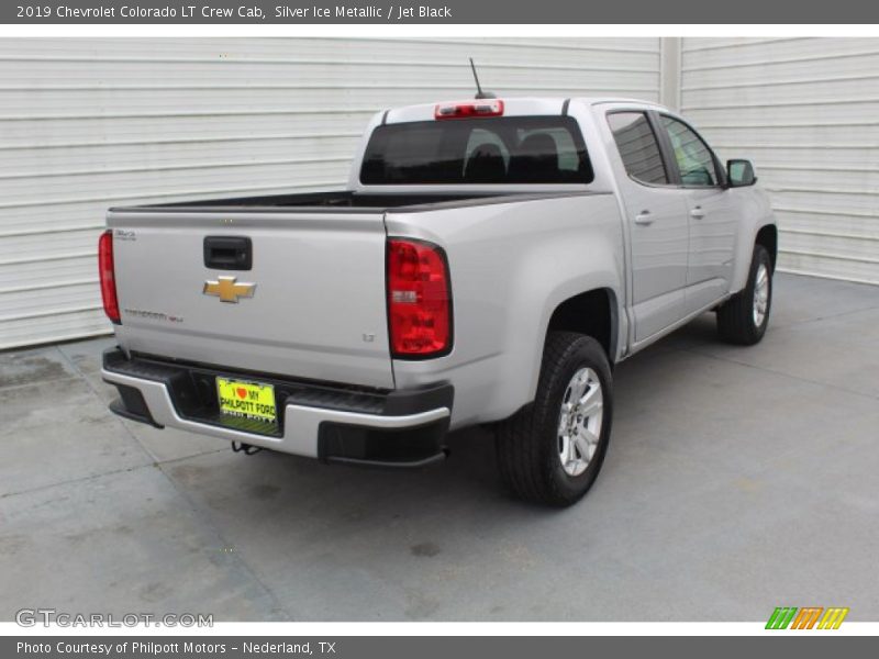 Silver Ice Metallic / Jet Black 2019 Chevrolet Colorado LT Crew Cab