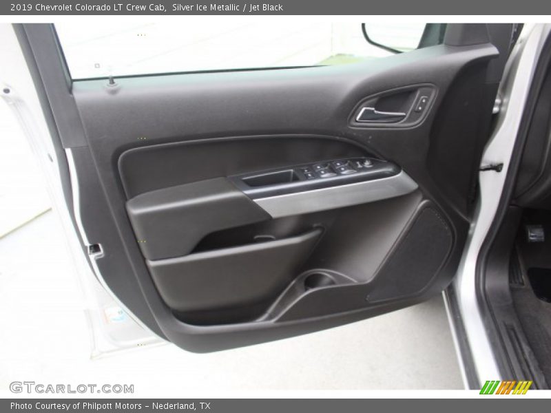 Silver Ice Metallic / Jet Black 2019 Chevrolet Colorado LT Crew Cab