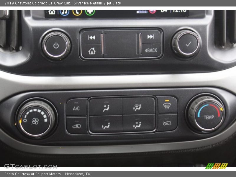 Silver Ice Metallic / Jet Black 2019 Chevrolet Colorado LT Crew Cab