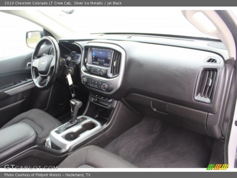 Silver Ice Metallic / Jet Black 2019 Chevrolet Colorado LT Crew Cab