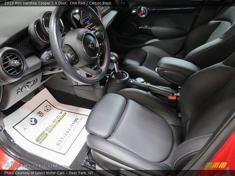 Chili Red / Carbon Black 2019 Mini Hardtop Cooper S 4 Door