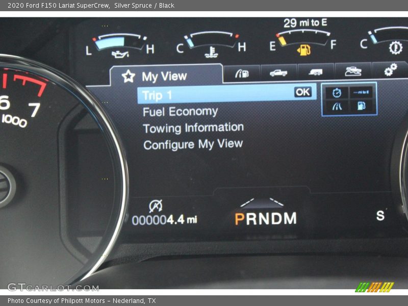 Silver Spruce / Black 2020 Ford F150 Lariat SuperCrew