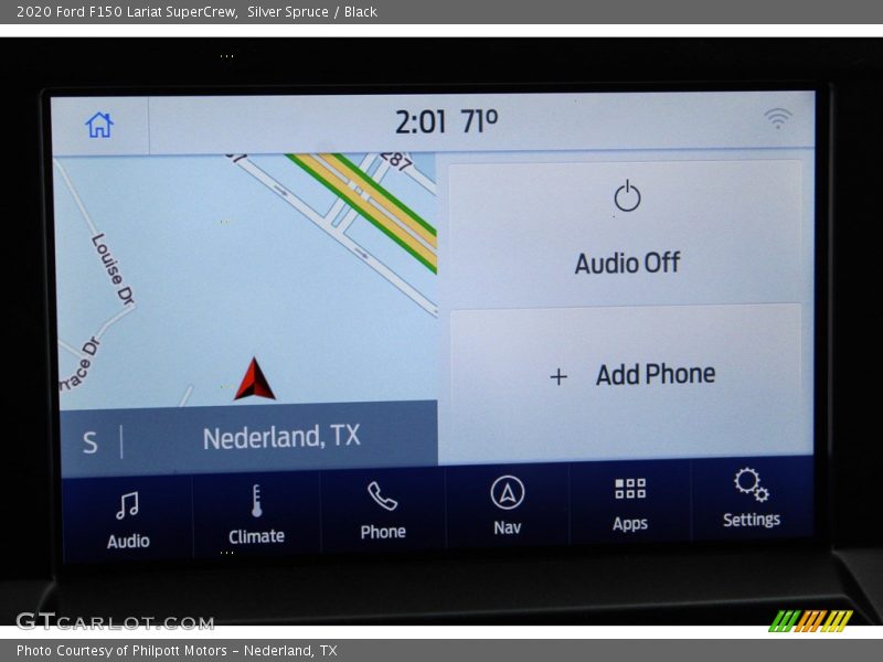 Silver Spruce / Black 2020 Ford F150 Lariat SuperCrew