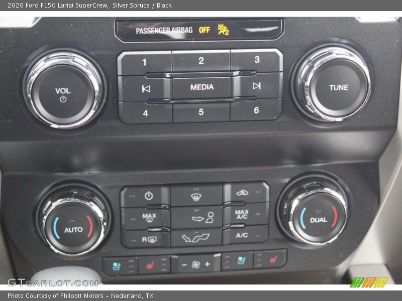 Silver Spruce / Black 2020 Ford F150 Lariat SuperCrew