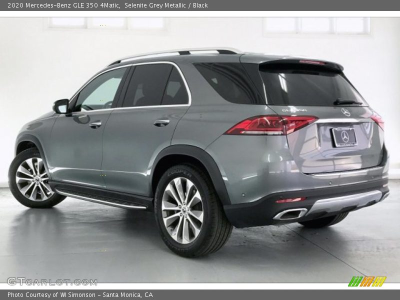 Selenite Grey Metallic / Black 2020 Mercedes-Benz GLE 350 4Matic