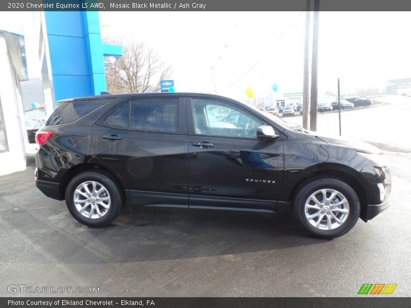 Mosaic Black Metallic / Ash Gray 2020 Chevrolet Equinox LS AWD