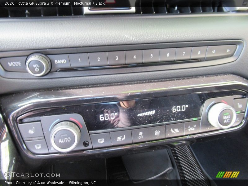 Controls of 2020 GR Supra 3.0 Premium