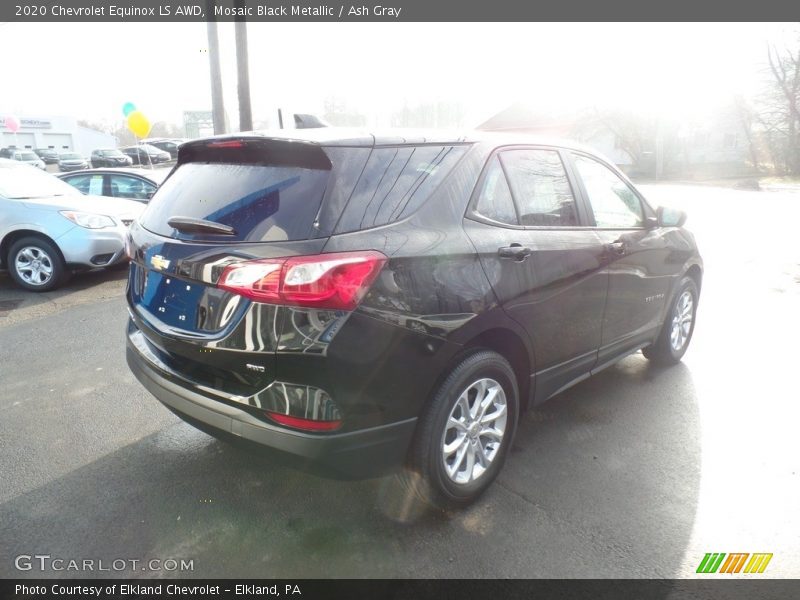 Mosaic Black Metallic / Ash Gray 2020 Chevrolet Equinox LS AWD