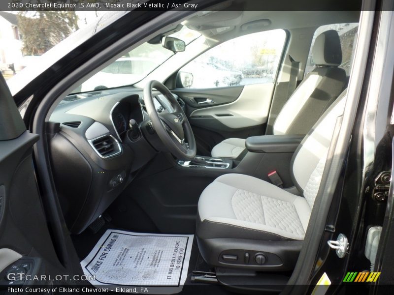 Mosaic Black Metallic / Ash Gray 2020 Chevrolet Equinox LS AWD
