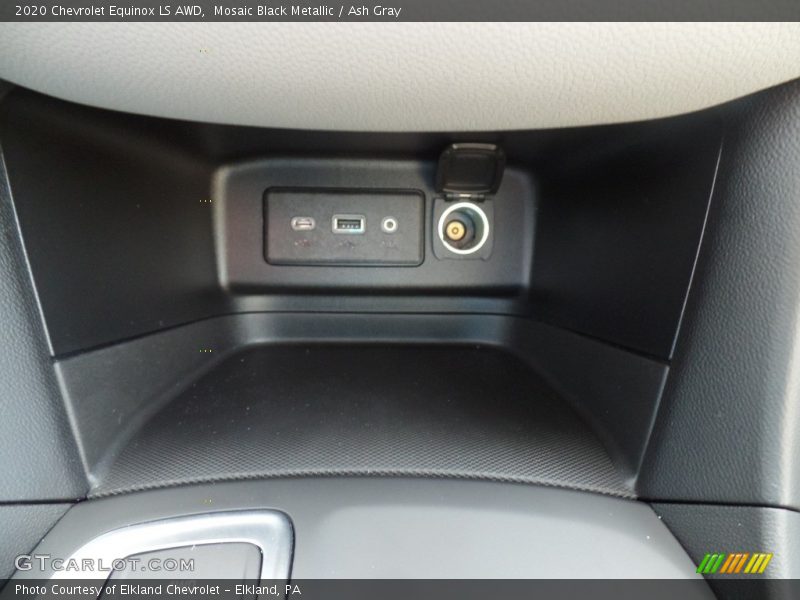 Mosaic Black Metallic / Ash Gray 2020 Chevrolet Equinox LS AWD
