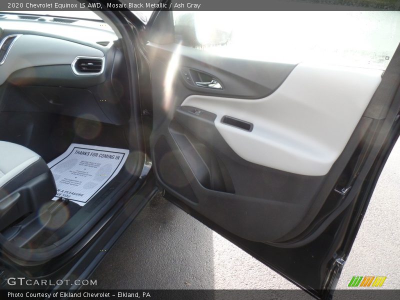 Mosaic Black Metallic / Ash Gray 2020 Chevrolet Equinox LS AWD