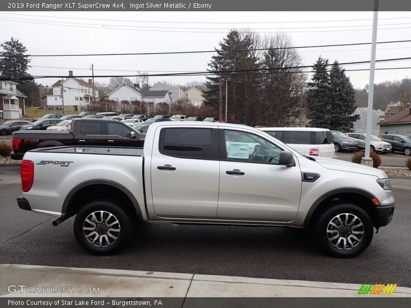  2019 Ranger XLT SuperCrew 4x4 Ingot Silver Metallic