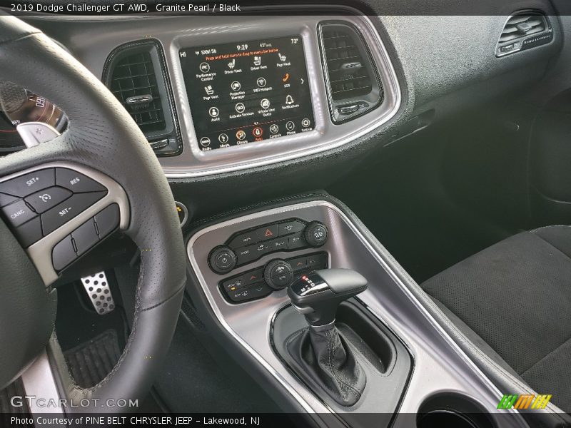 Granite Pearl / Black 2019 Dodge Challenger GT AWD