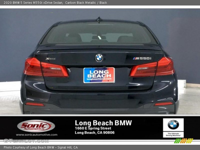 Carbon Black Metallic / Black 2020 BMW 5 Series M550i xDrive Sedan
