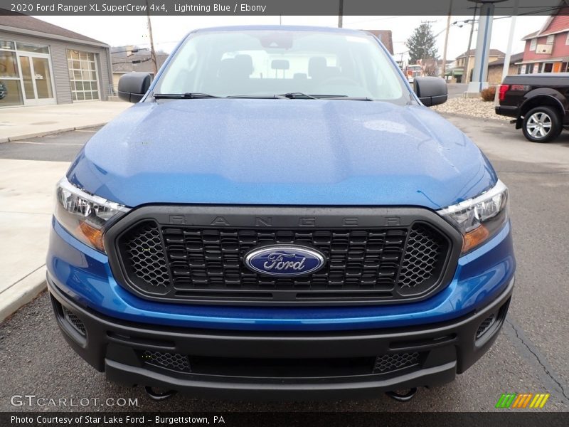 Lightning Blue / Ebony 2020 Ford Ranger XL SuperCrew 4x4