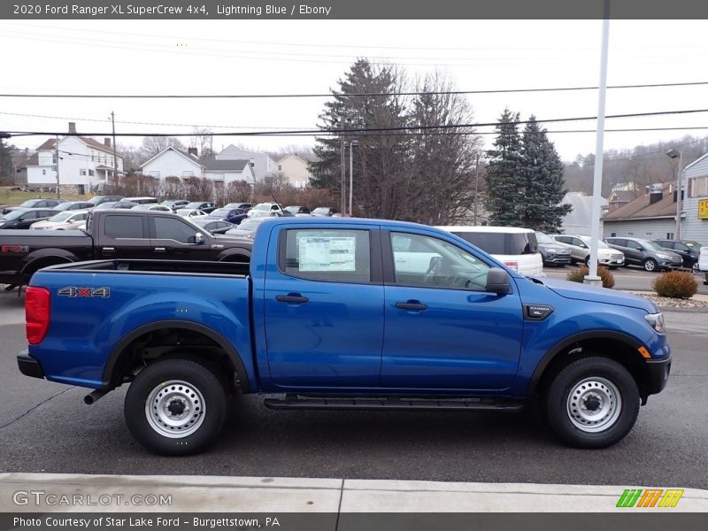 2020 Ranger XL SuperCrew 4x4 Lightning Blue