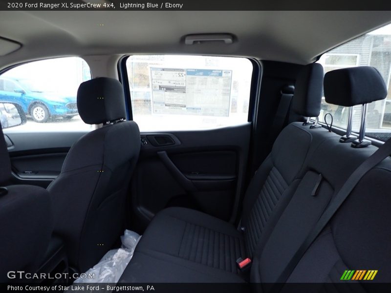 Lightning Blue / Ebony 2020 Ford Ranger XL SuperCrew 4x4