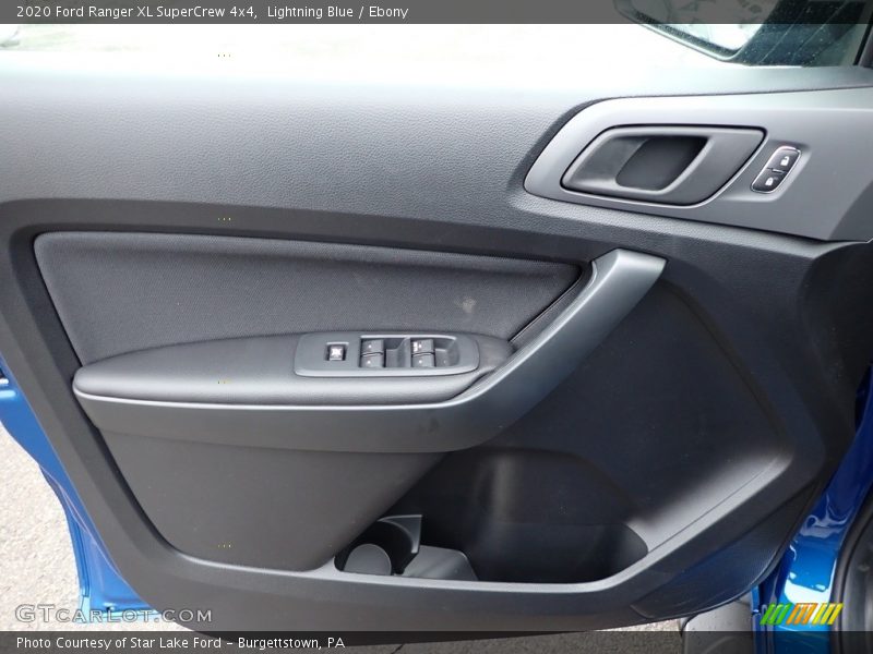 Lightning Blue / Ebony 2020 Ford Ranger XL SuperCrew 4x4