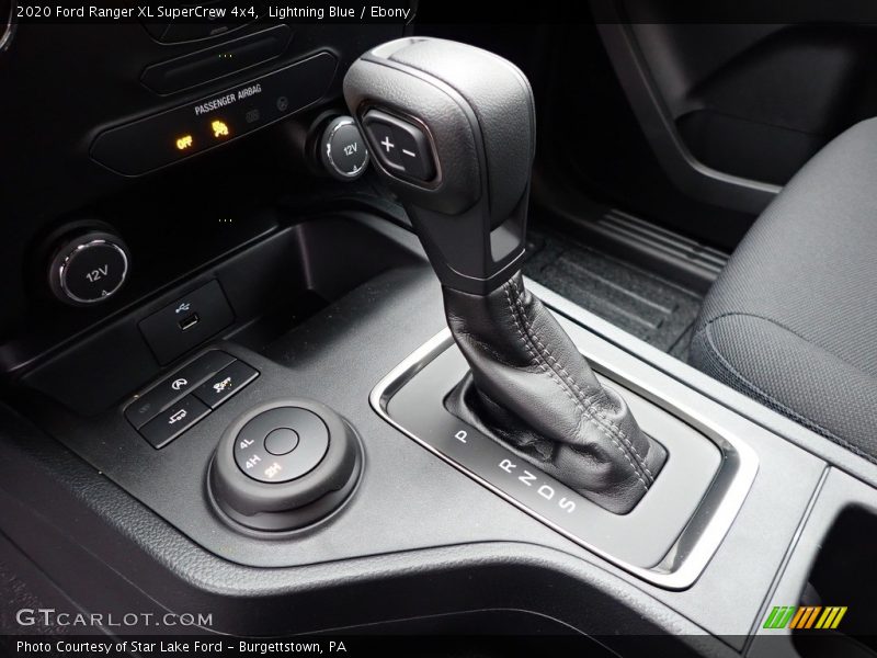  2020 Ranger XL SuperCrew 4x4 10 Speed Automatic Shifter