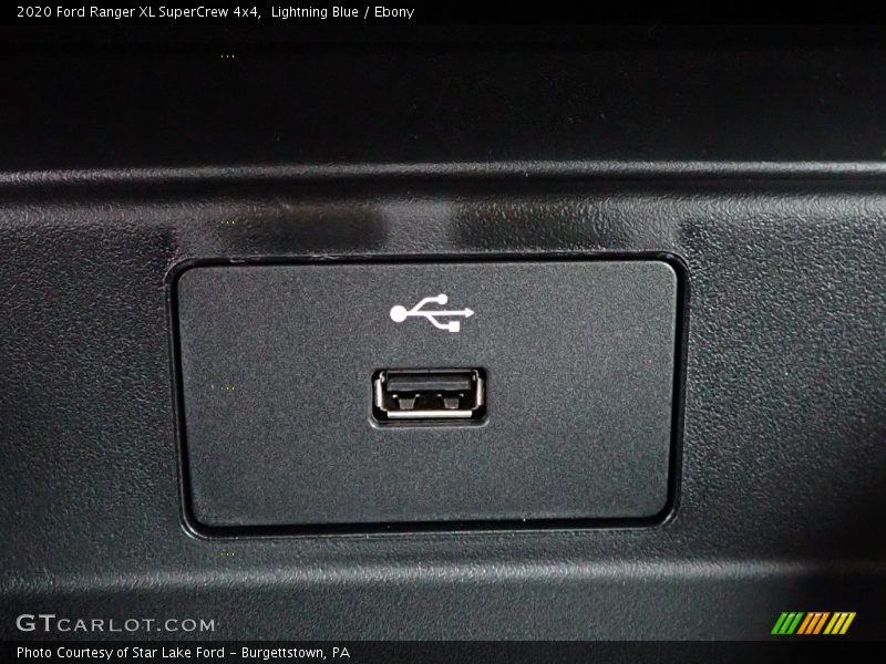 Lightning Blue / Ebony 2020 Ford Ranger XL SuperCrew 4x4