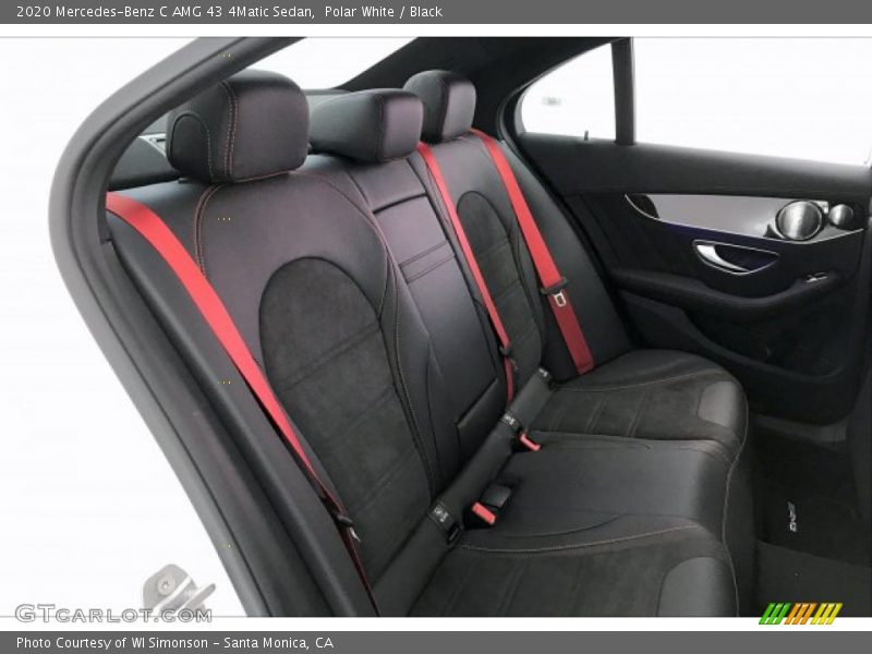 Polar White / Black 2020 Mercedes-Benz C AMG 43 4Matic Sedan