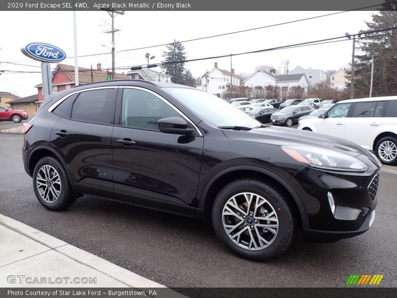 Front 3/4 View of 2020 Escape SEL 4WD