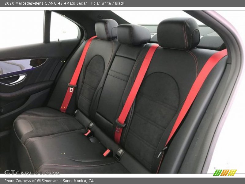 Polar White / Black 2020 Mercedes-Benz C AMG 43 4Matic Sedan