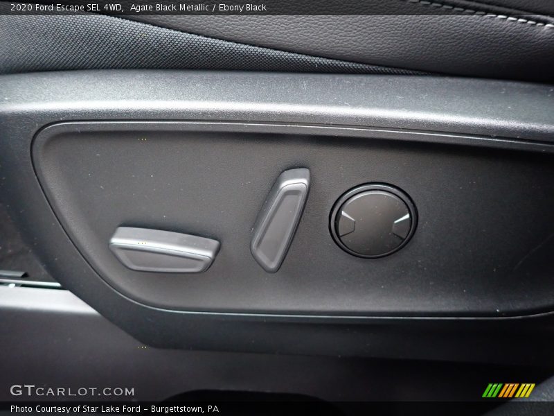 Agate Black Metallic / Ebony Black 2020 Ford Escape SEL 4WD