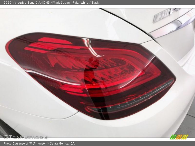Polar White / Black 2020 Mercedes-Benz C AMG 43 4Matic Sedan