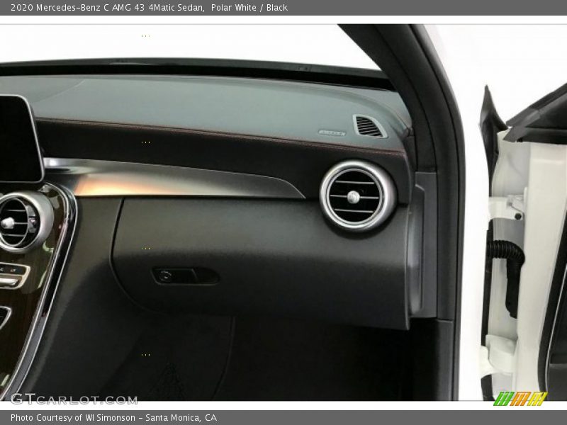 Polar White / Black 2020 Mercedes-Benz C AMG 43 4Matic Sedan
