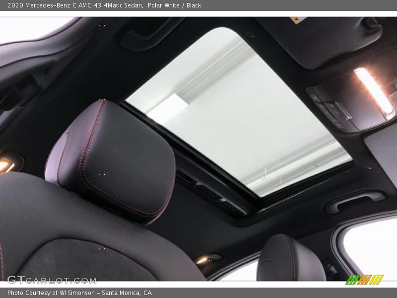 Polar White / Black 2020 Mercedes-Benz C AMG 43 4Matic Sedan