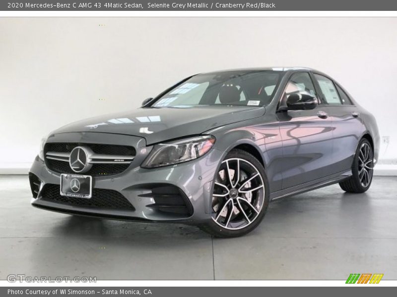 Front 3/4 View of 2020 C AMG 43 4Matic Sedan