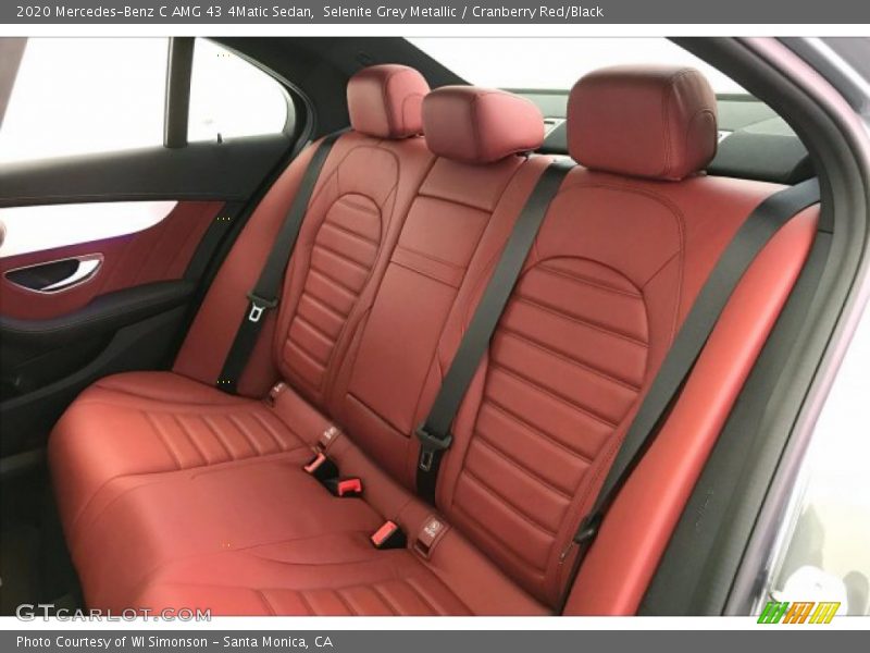 Rear Seat of 2020 C AMG 43 4Matic Sedan