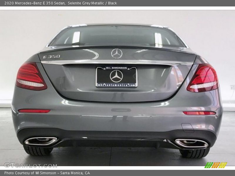 Selenite Grey Metallic / Black 2020 Mercedes-Benz E 350 Sedan