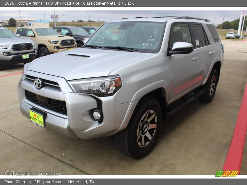 Classic Silver Metallic / Black 2020 Toyota 4Runner TRD Off-Road 4x4