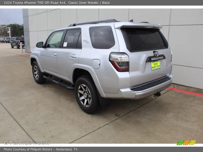 Classic Silver Metallic / Black 2020 Toyota 4Runner TRD Off-Road 4x4
