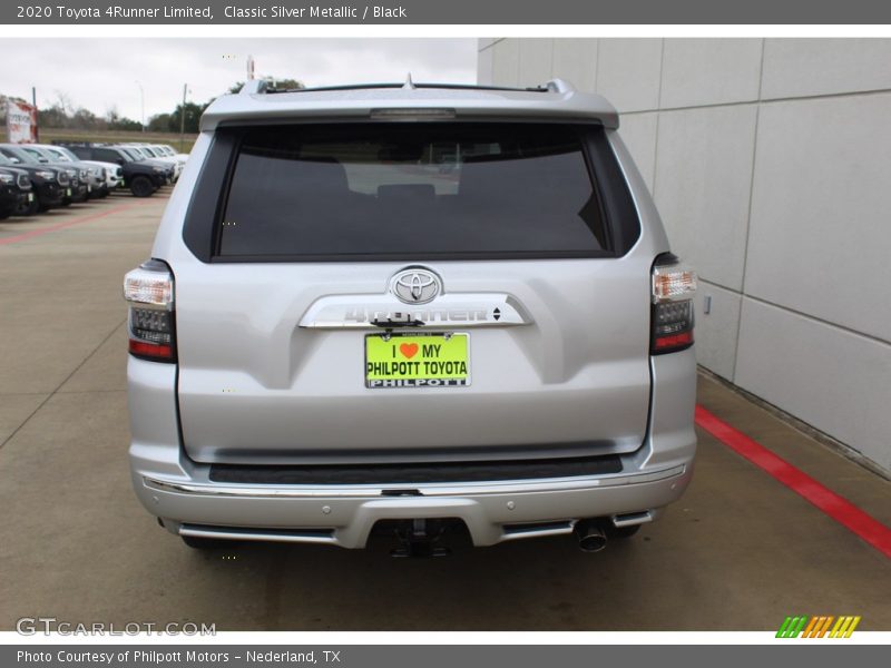 Classic Silver Metallic / Black 2020 Toyota 4Runner Limited