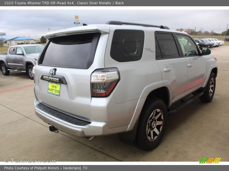 Classic Silver Metallic / Black 2020 Toyota 4Runner TRD Off-Road 4x4