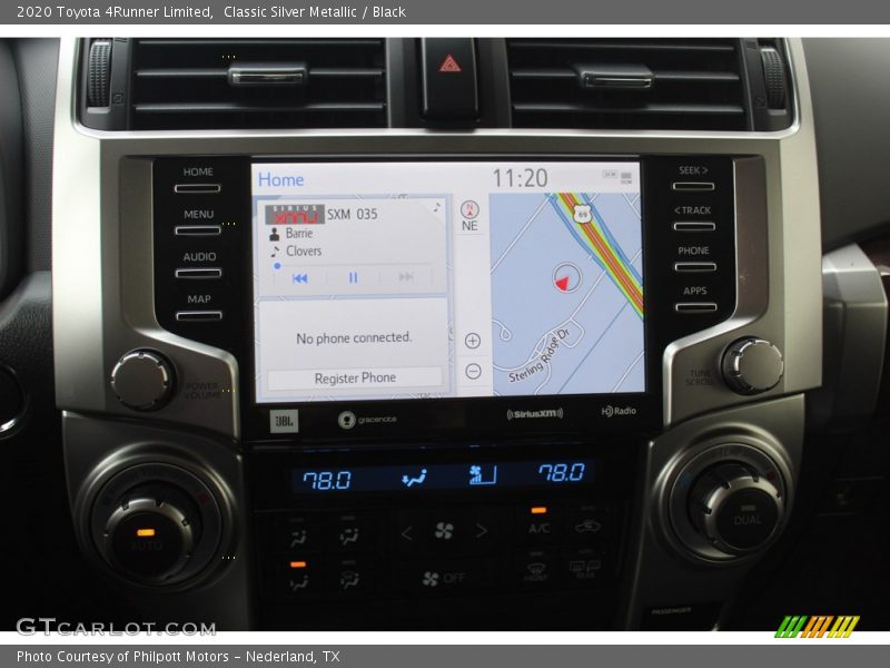 Classic Silver Metallic / Black 2020 Toyota 4Runner Limited