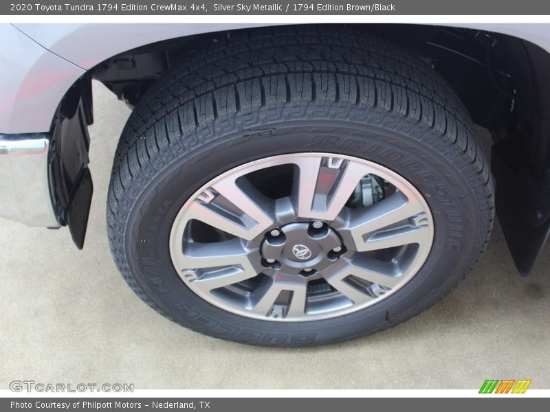 Silver Sky Metallic / 1794 Edition Brown/Black 2020 Toyota Tundra 1794 Edition CrewMax 4x4