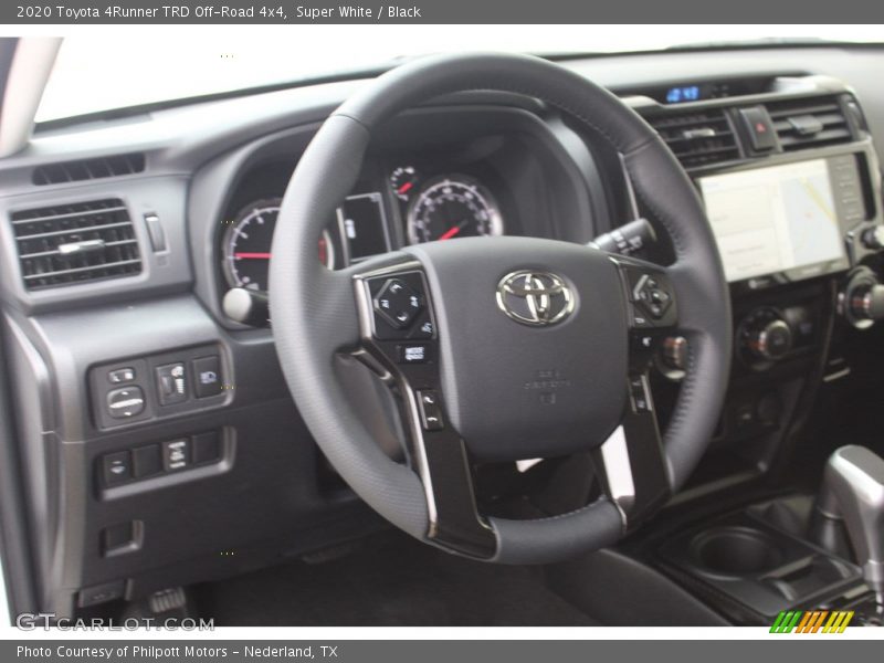 Super White / Black 2020 Toyota 4Runner TRD Off-Road 4x4