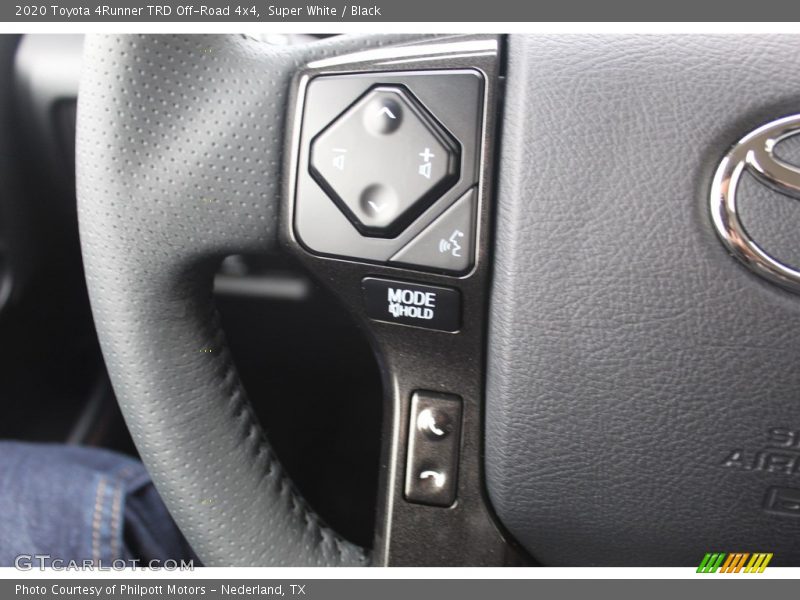 Super White / Black 2020 Toyota 4Runner TRD Off-Road 4x4