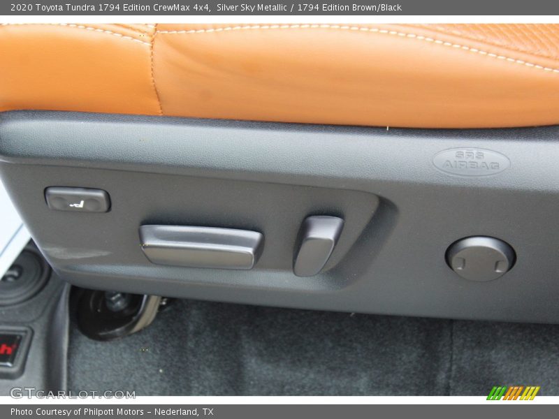 Silver Sky Metallic / 1794 Edition Brown/Black 2020 Toyota Tundra 1794 Edition CrewMax 4x4