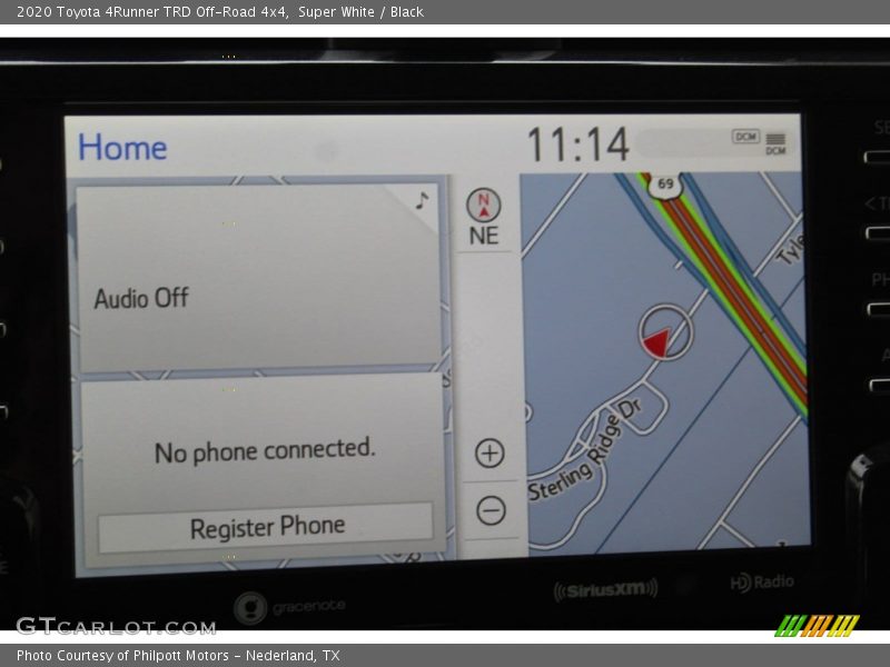 Super White / Black 2020 Toyota 4Runner TRD Off-Road 4x4