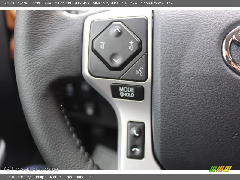 Silver Sky Metallic / 1794 Edition Brown/Black 2020 Toyota Tundra 1794 Edition CrewMax 4x4