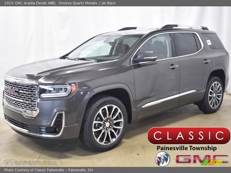 Smokey Quartz Metallic / Jet Black 2020 GMC Acadia Denali AWD
