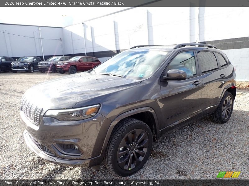 Granite Crystal Metallic / Black 2020 Jeep Cherokee Limited 4x4