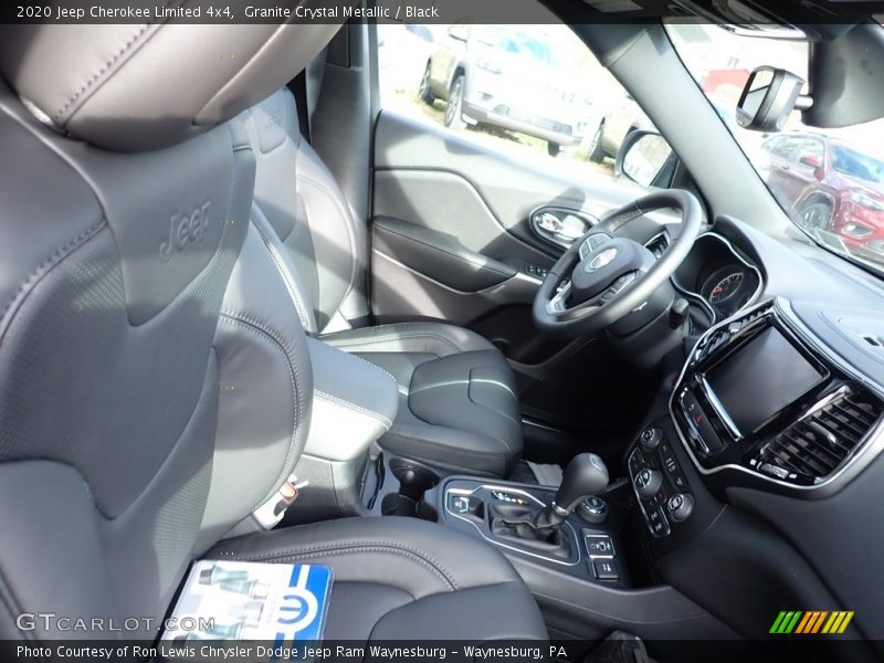 Granite Crystal Metallic / Black 2020 Jeep Cherokee Limited 4x4
